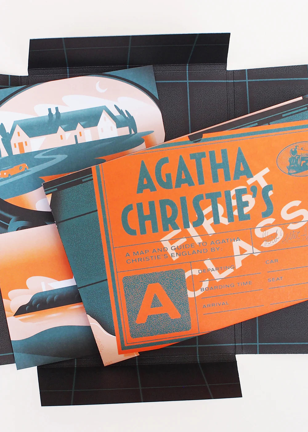 Agatha Christie's - A map and guide from England