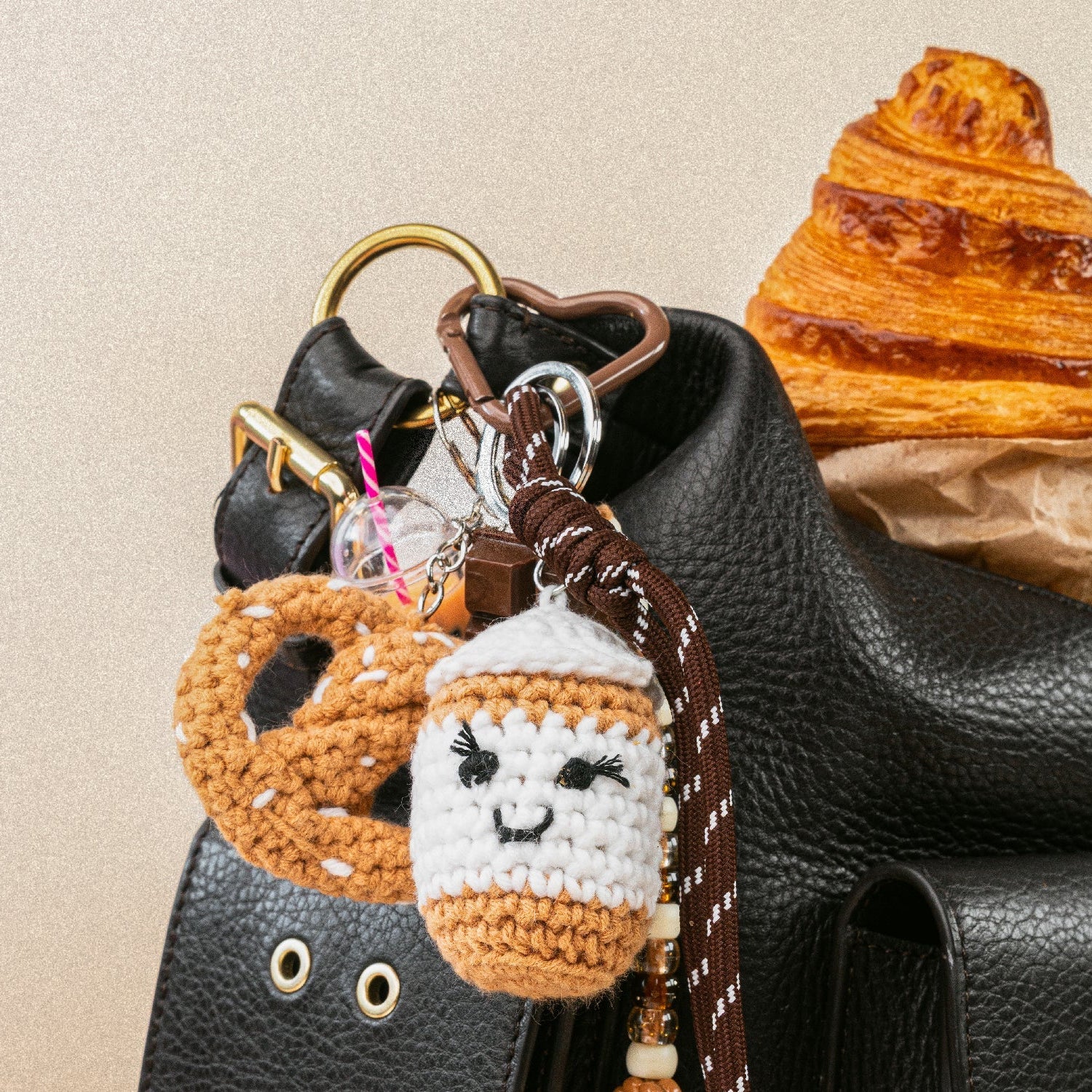 Kit crochet para principiantes - Charms Coffee Time