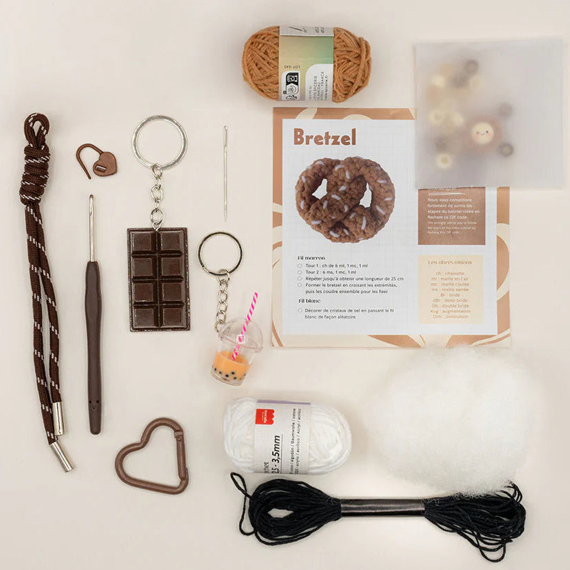 Kit crochet para principiantes - Charms Coffee Time