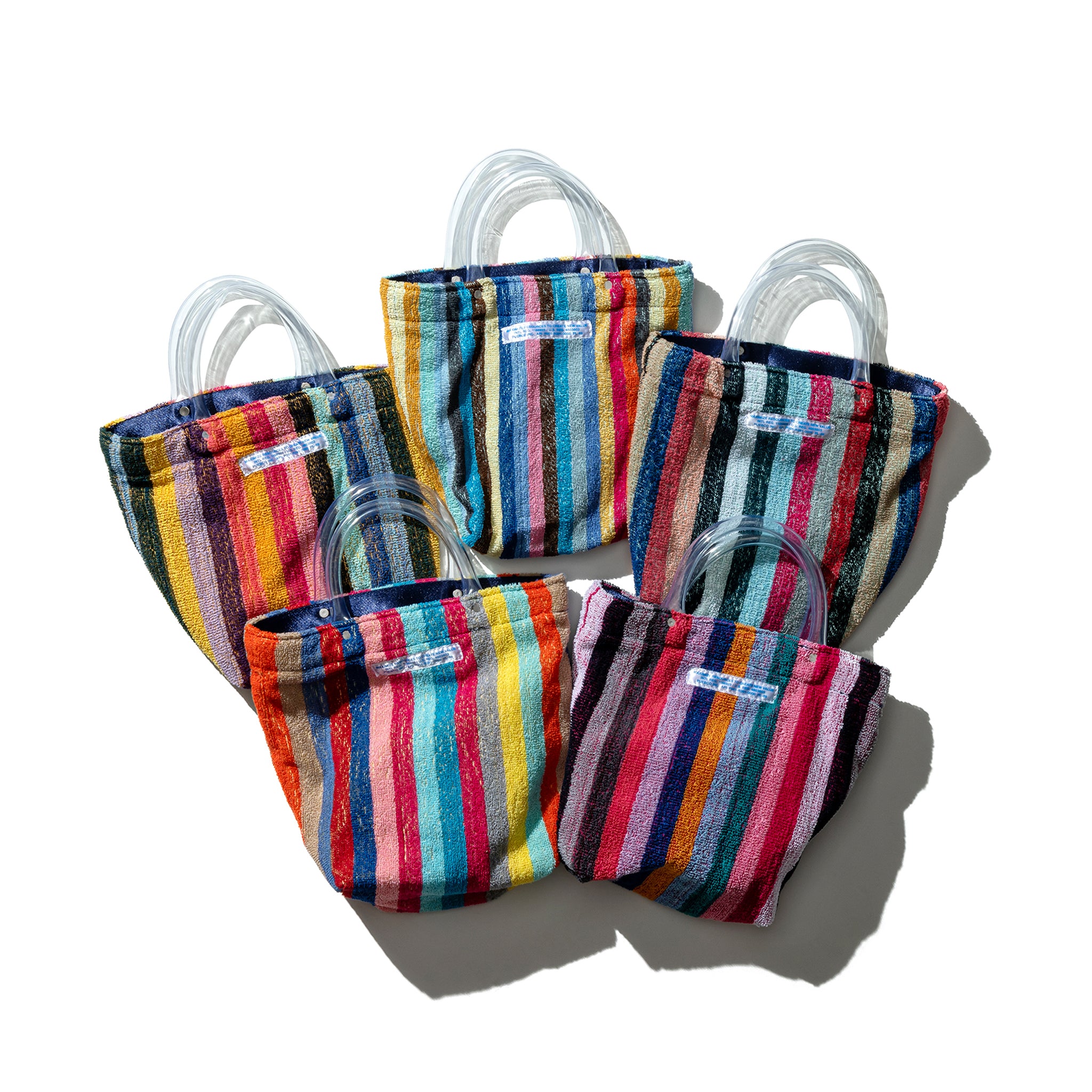 Rainbow Puebco towel bag