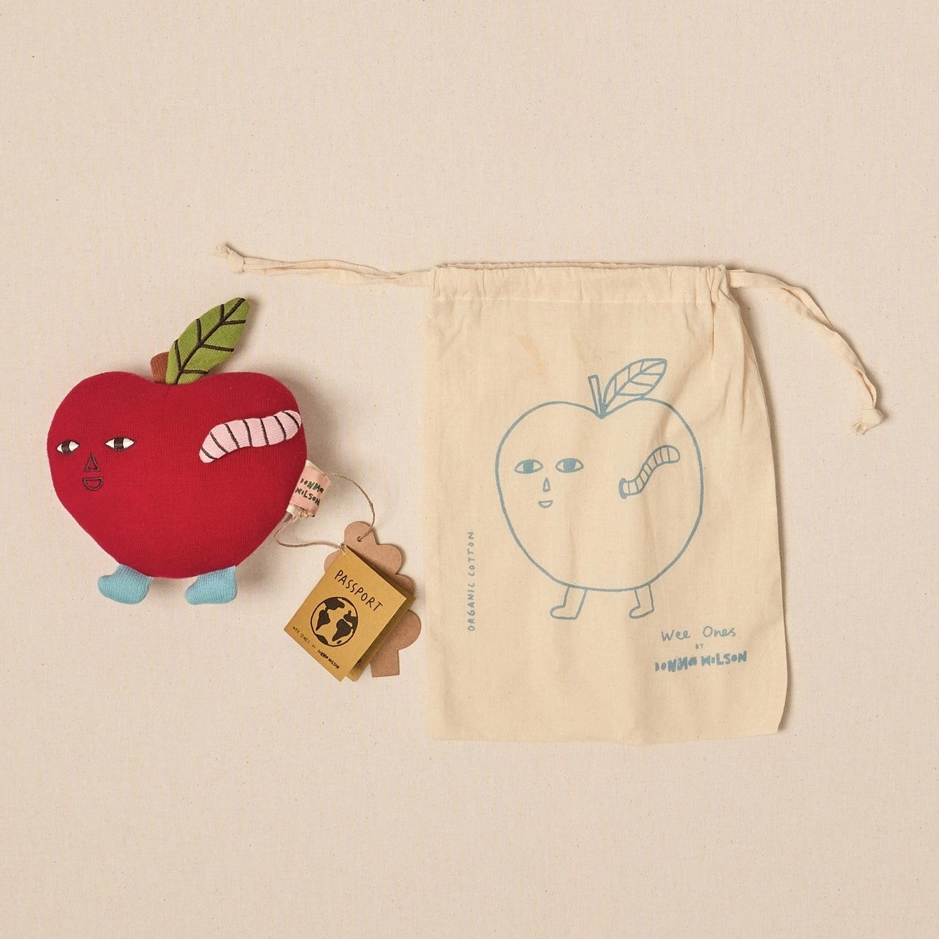 Peluche Manzana Pippin - Donna Wilson