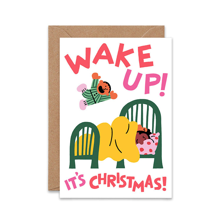 Tarjeta Wake up! It's Christmas!