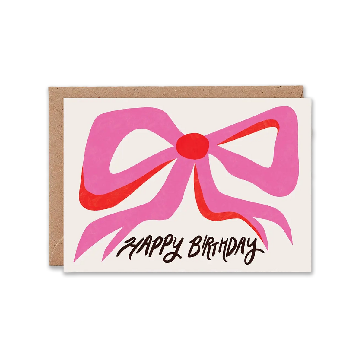 Tarjeta Happy Birthday bow!