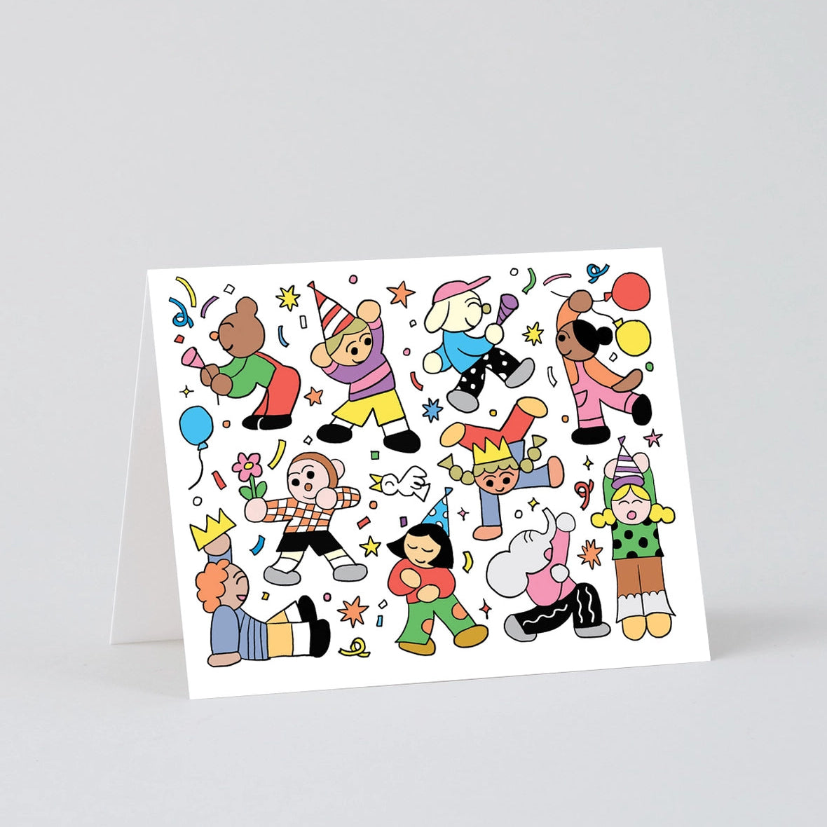 Tarjeta Birthday dancers