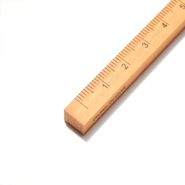 Wooden ruler 15cm