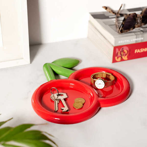 Bandeja decorativa cherry