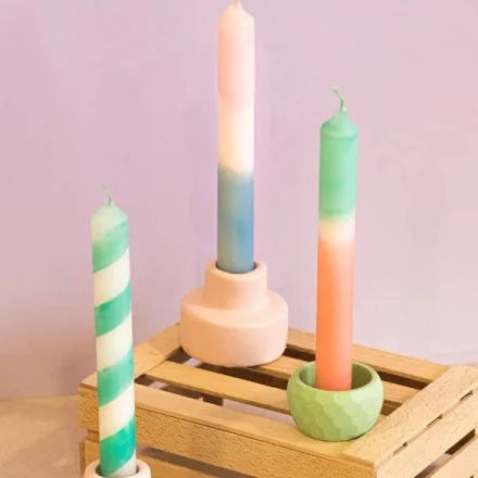 DIY HOME DECO - Candles, mint