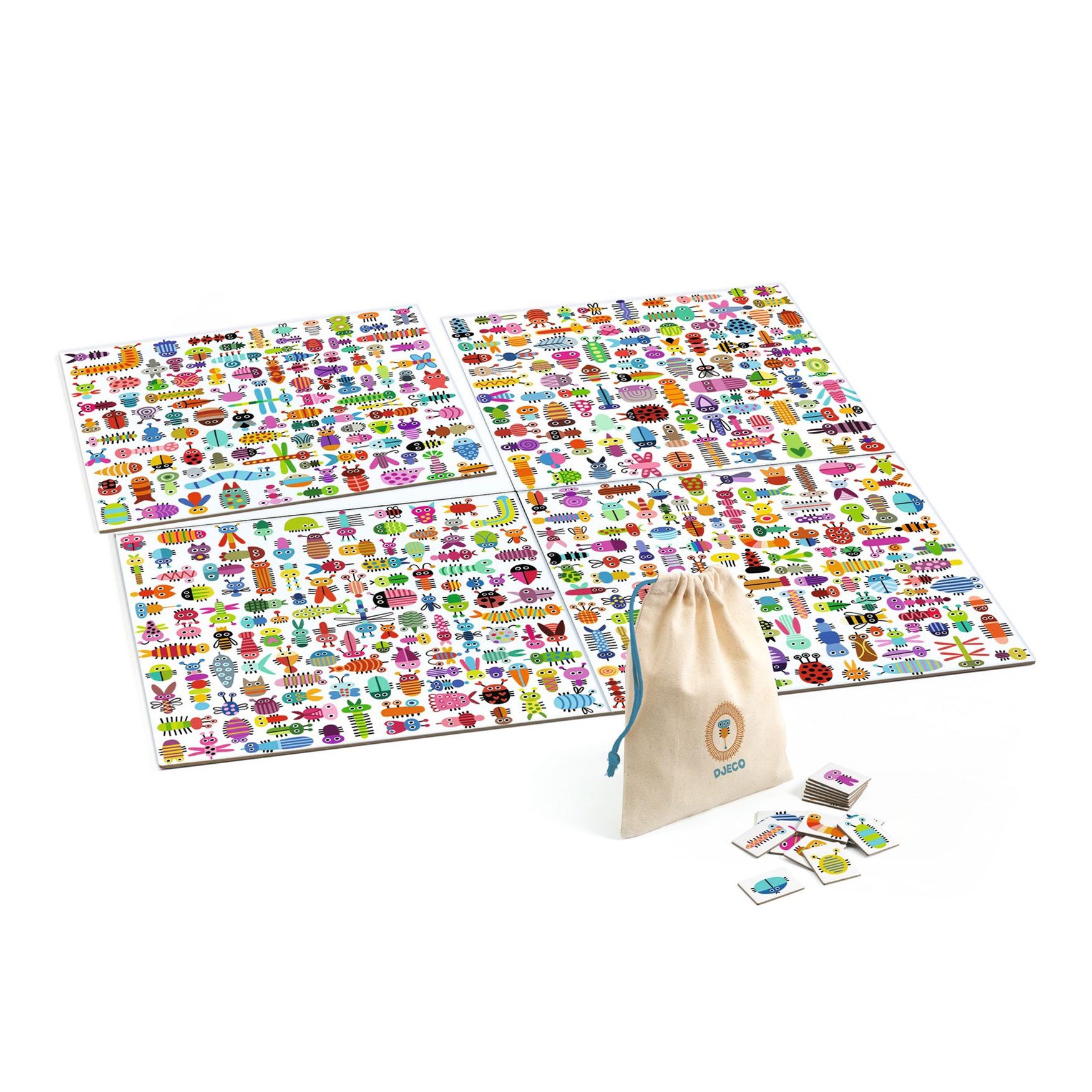 Juego de observación Tiny Beasts