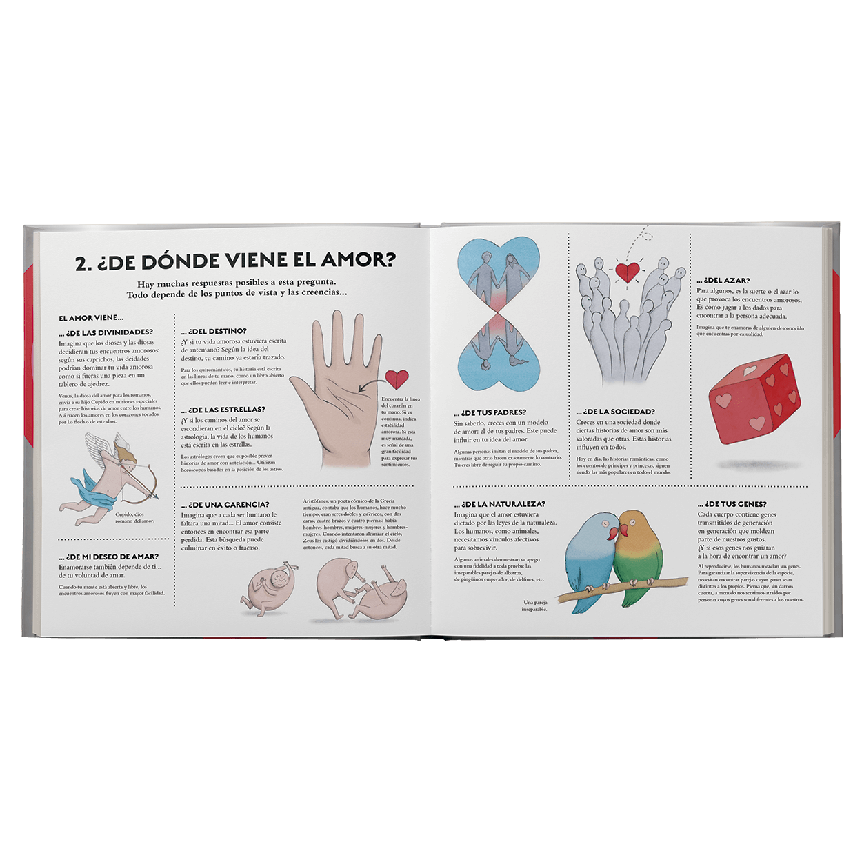 ¡El amor! Sus mil y una caras