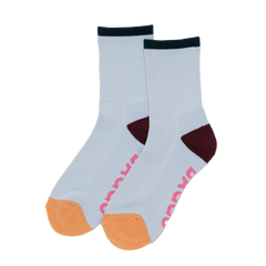 Calcetines Ribbed - Light Blue Mix
