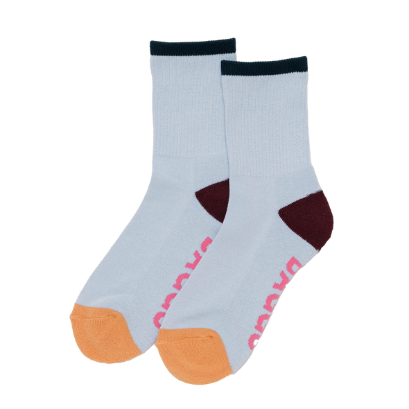 Calcetines Ribbed - Light Blue Mix