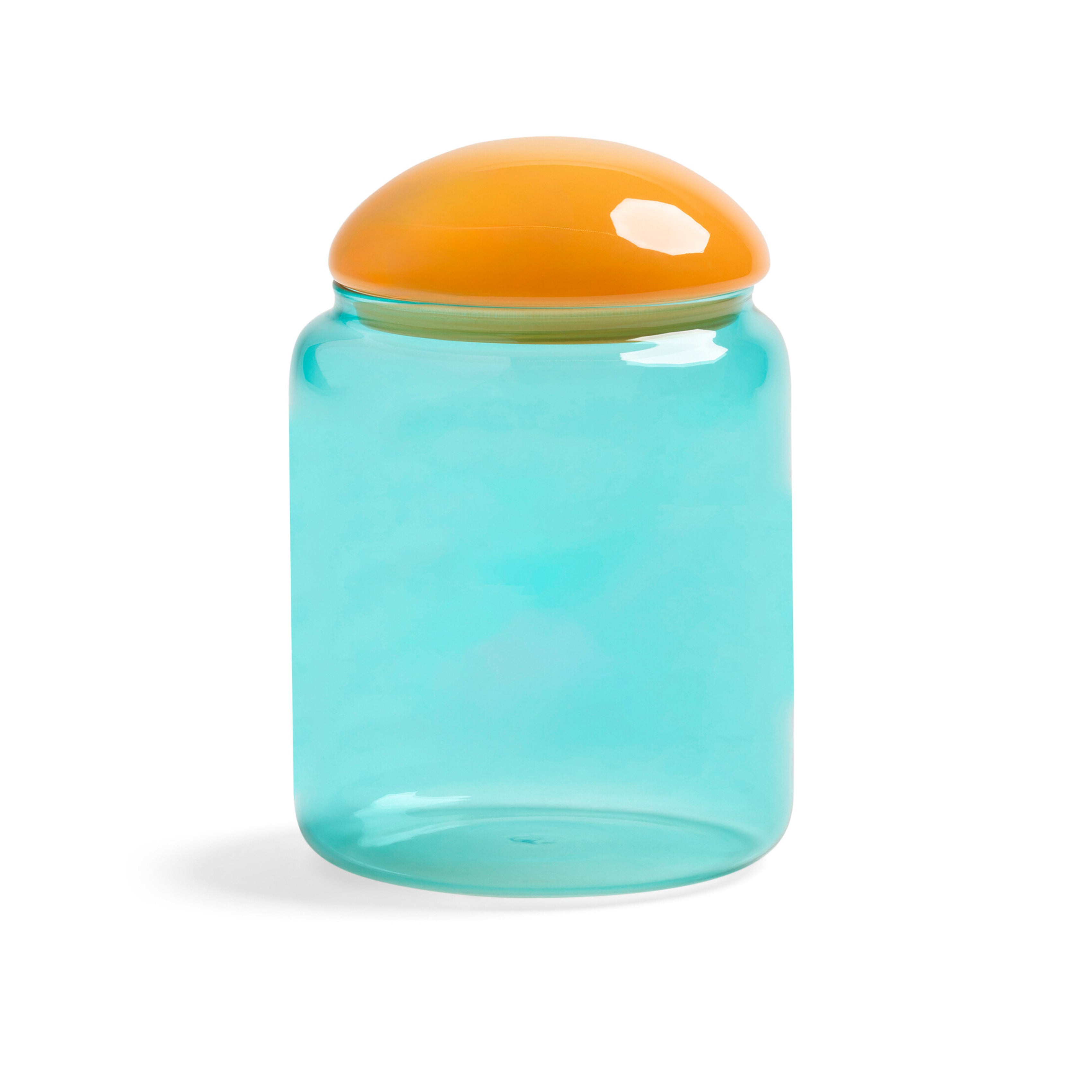 Jar Puffy Turquoise