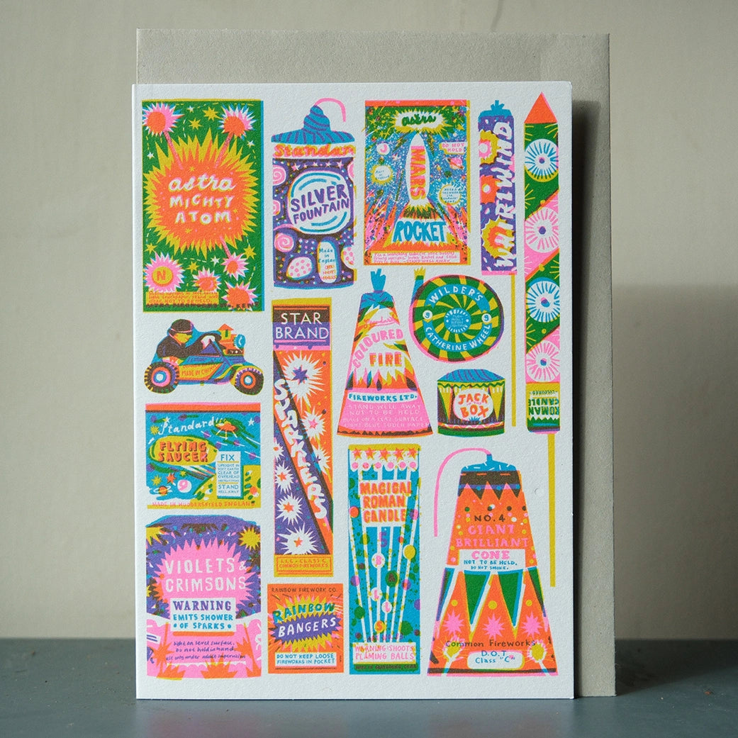 Fireworks Collection Card