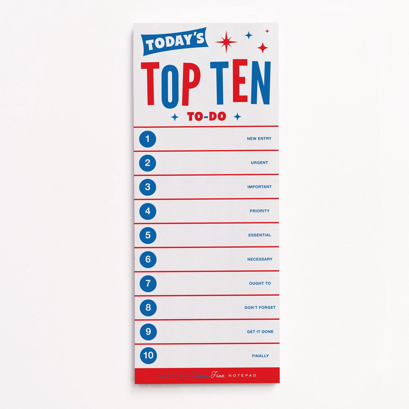 Notepad - Crispin Finn