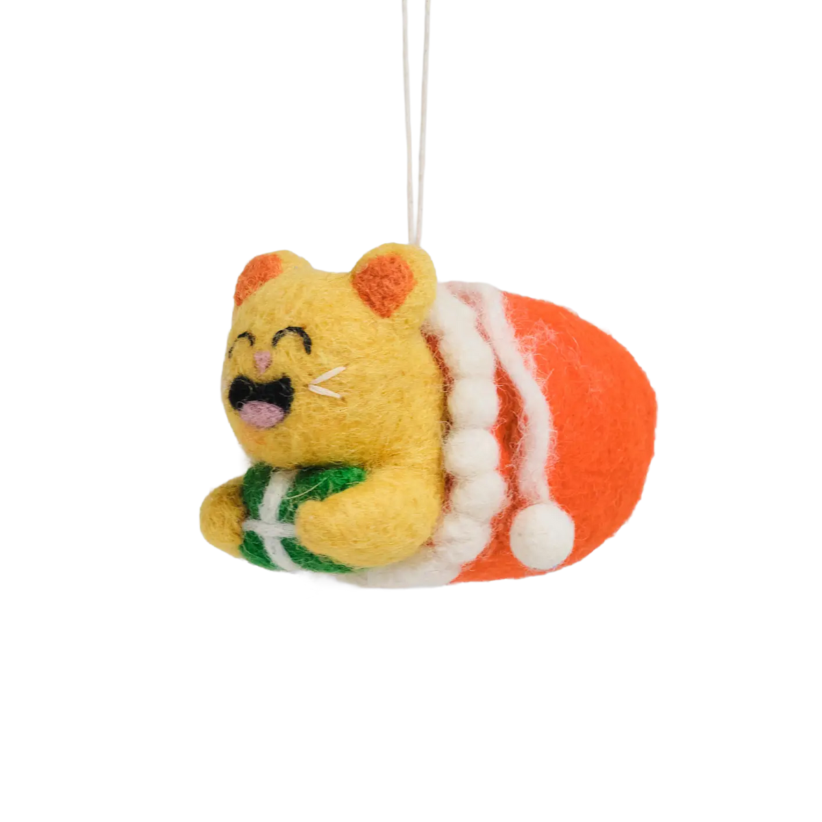 Adorno gato Misty en saco