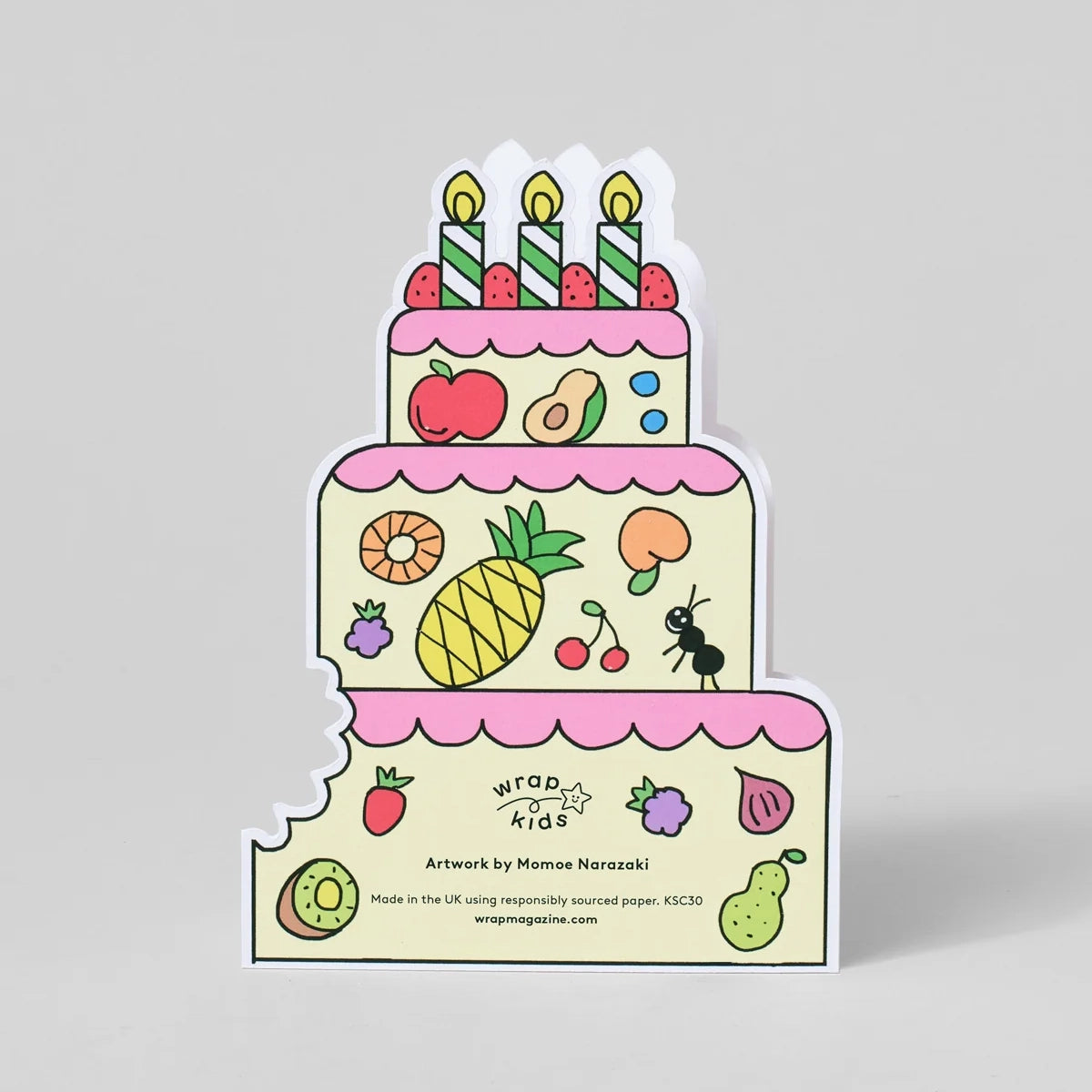 Tarjeta Birthday Cake Bear