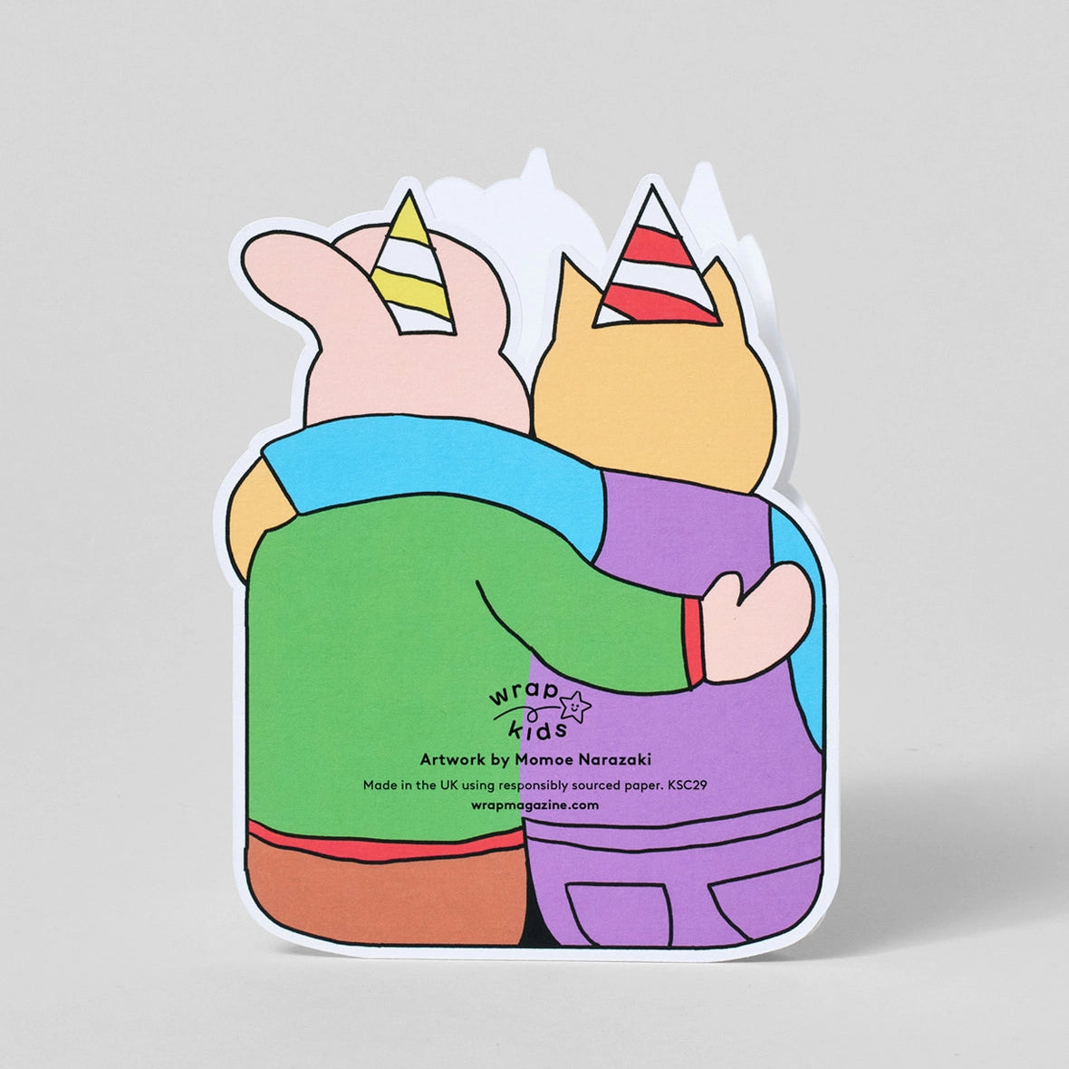 Tarjeta Happy Birthday Friends and Cake