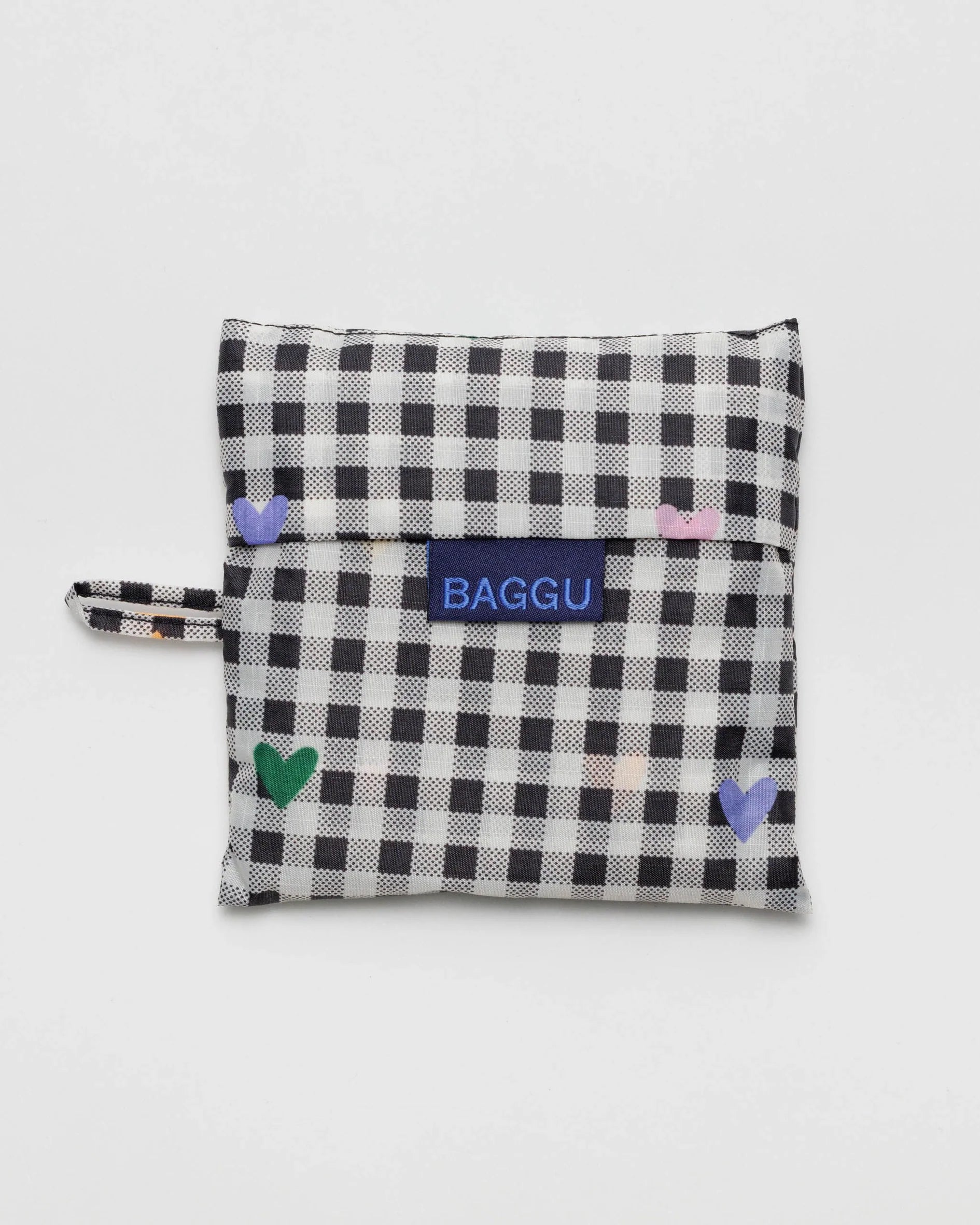 BAGGU Standard Bag - Gingham Hearts