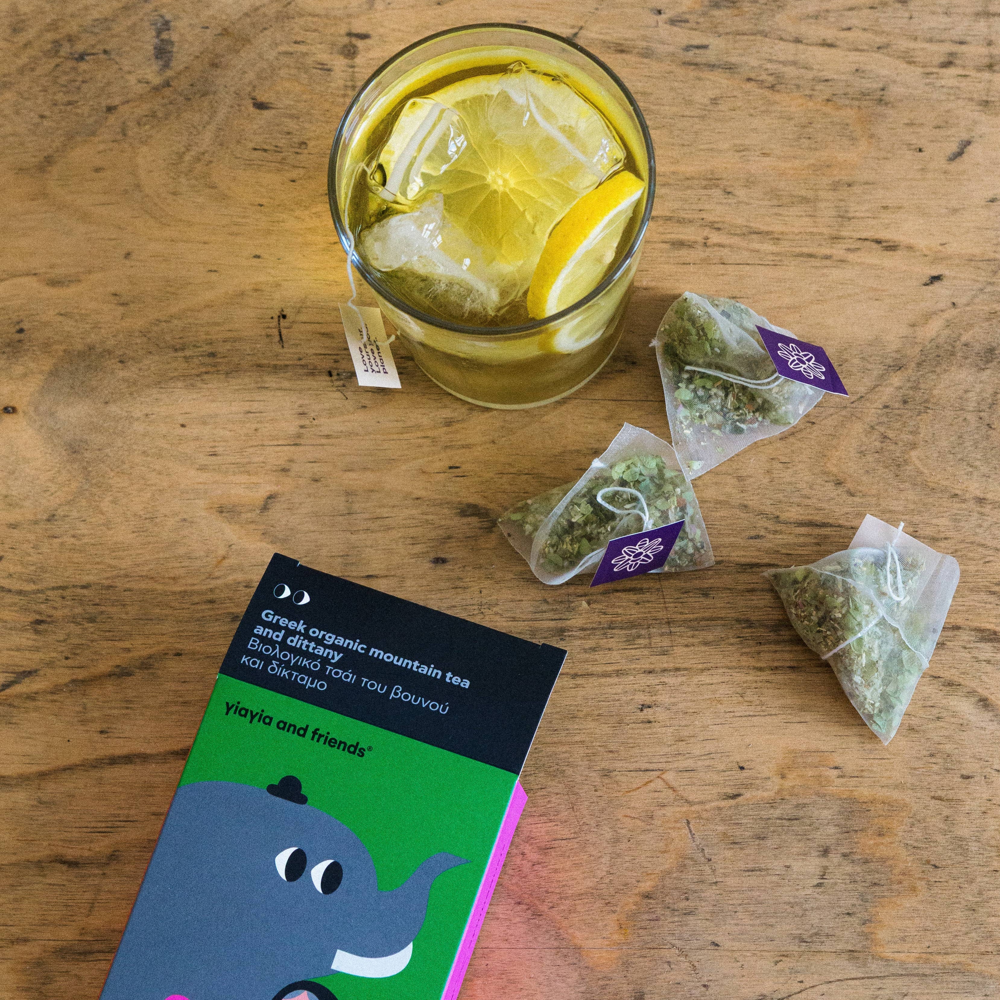 Té de montaña orgánico y díctamo
