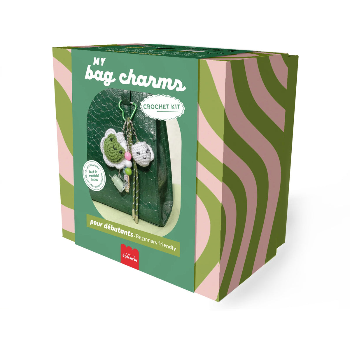 Kit crochet para principiantes - Charms Matcha Club