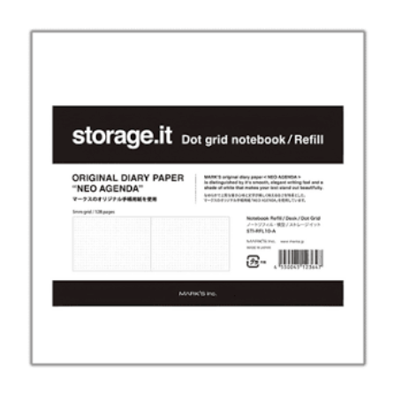 Libreta Notebook A6 Storage.It