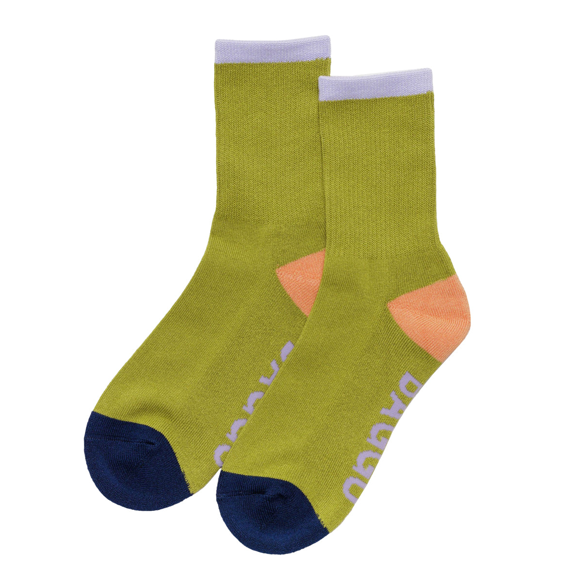 Ribbed Socks - Lemongrass Mix