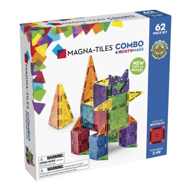Magna-Tiles 62 Piece Combo