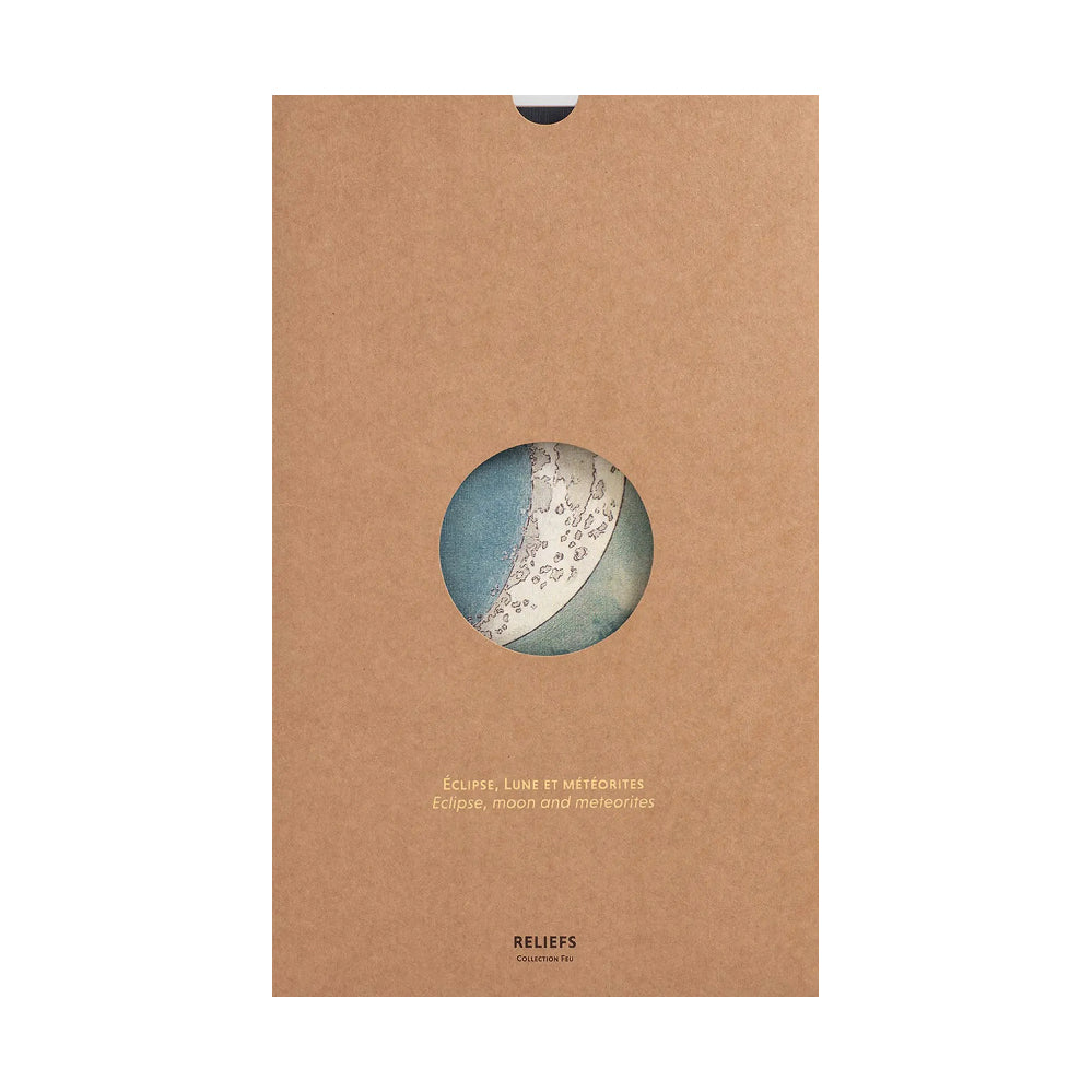 Map of Eclipse, moon and meteorites (1887)