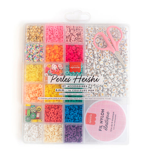 Boîte à perles - Perles Heishi