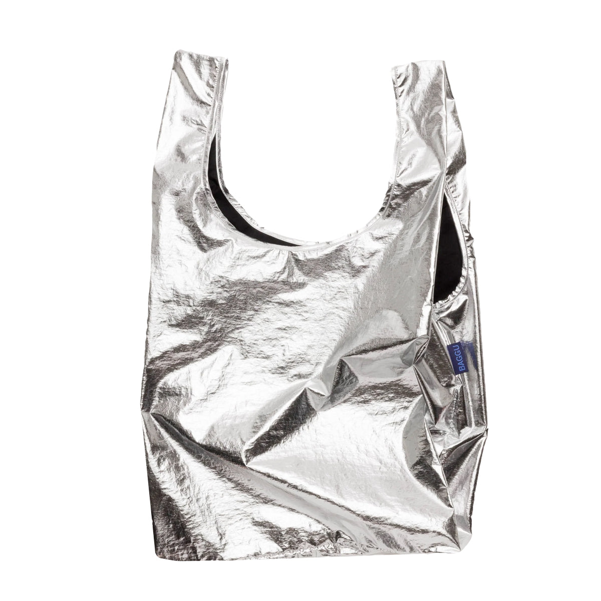 BAGGU Standard Bag - Metallic Silver