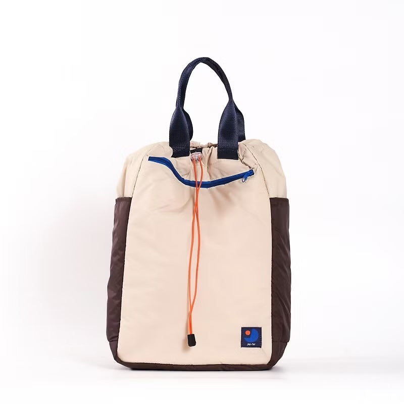 Japfac Cream / Blue Backpack