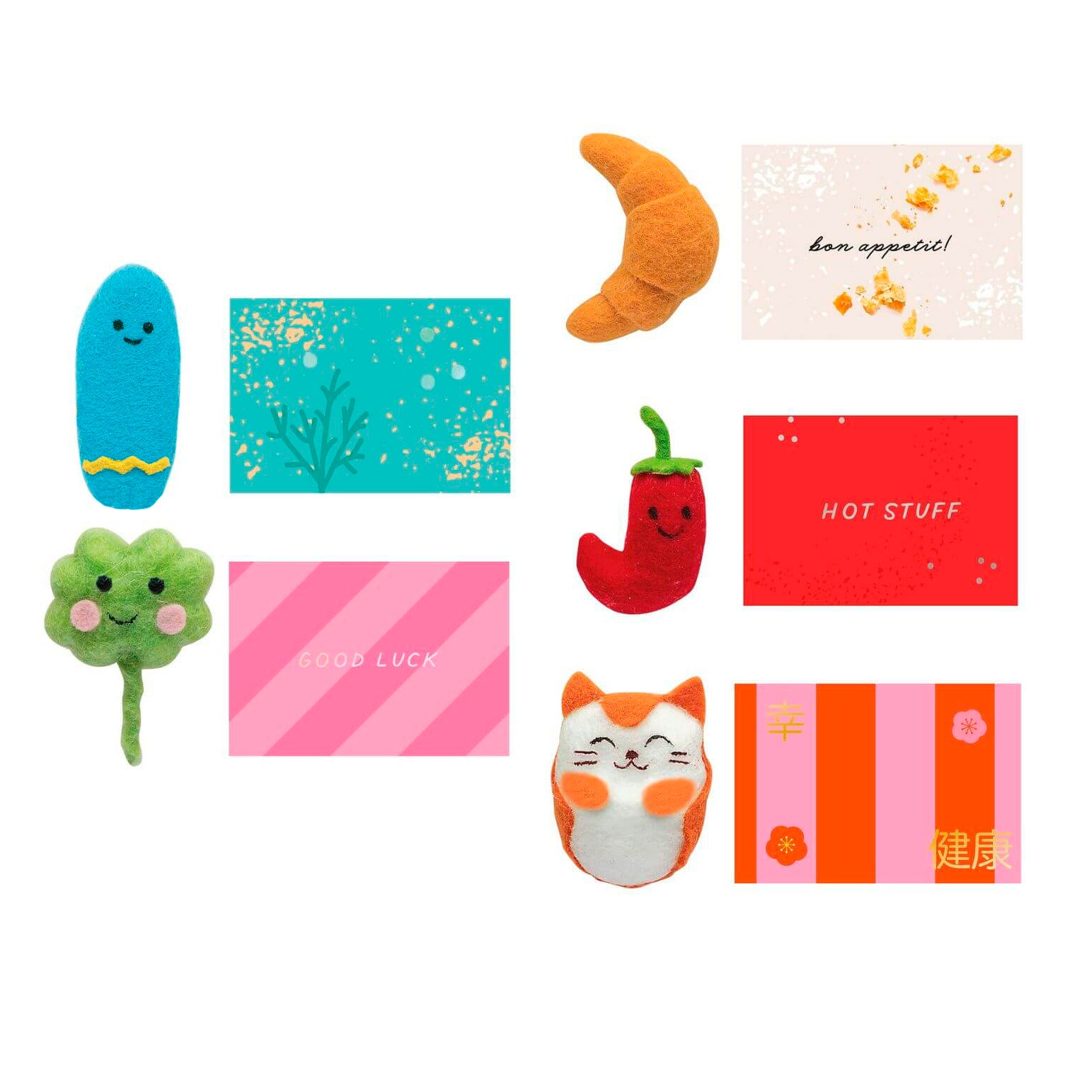 Amuleto de la suerte con mensaje