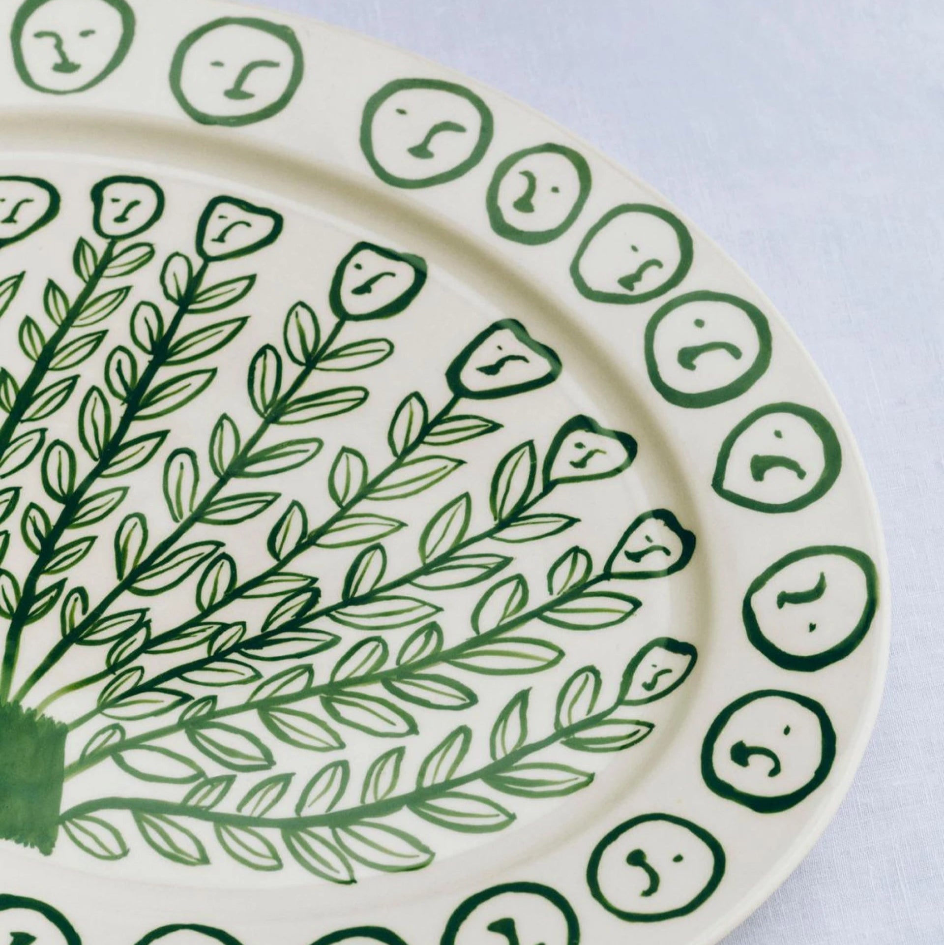 Olive Grove Oval Serving Platter La Pittura - HAY