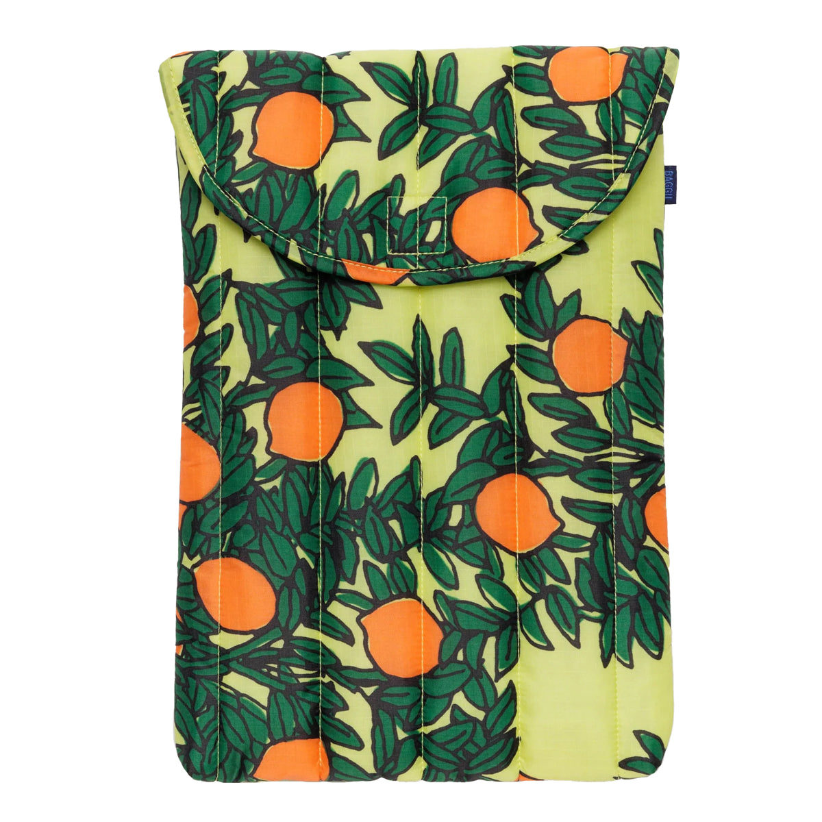 Puffy Laptop Sleeve 16" BAGGU - Orange Tree Yellow