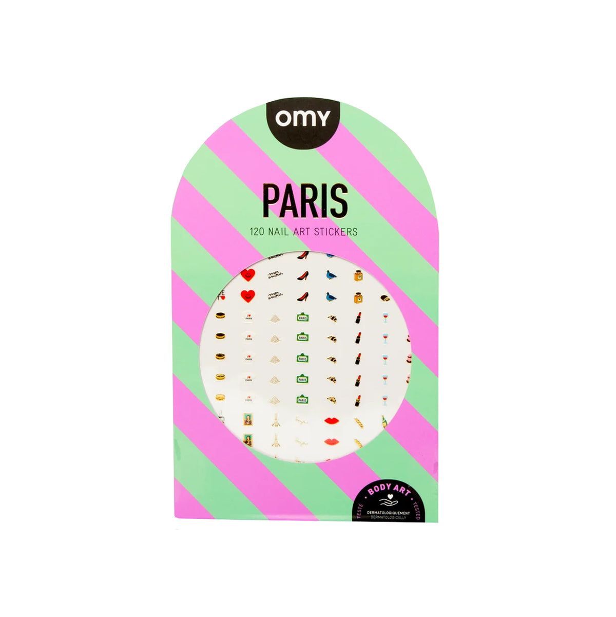 Pegatinas para uñas Paris