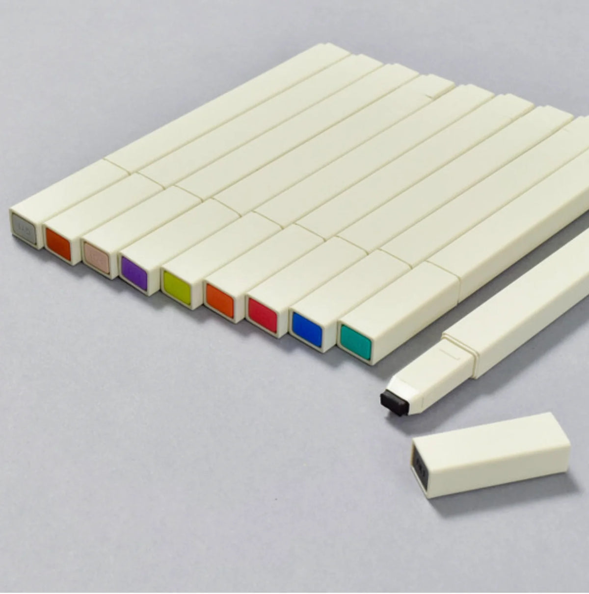 Set 10 Pasta Marker Pen Fluorescent Colors