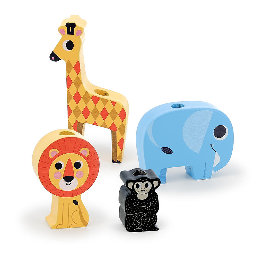 Camión animales apilables