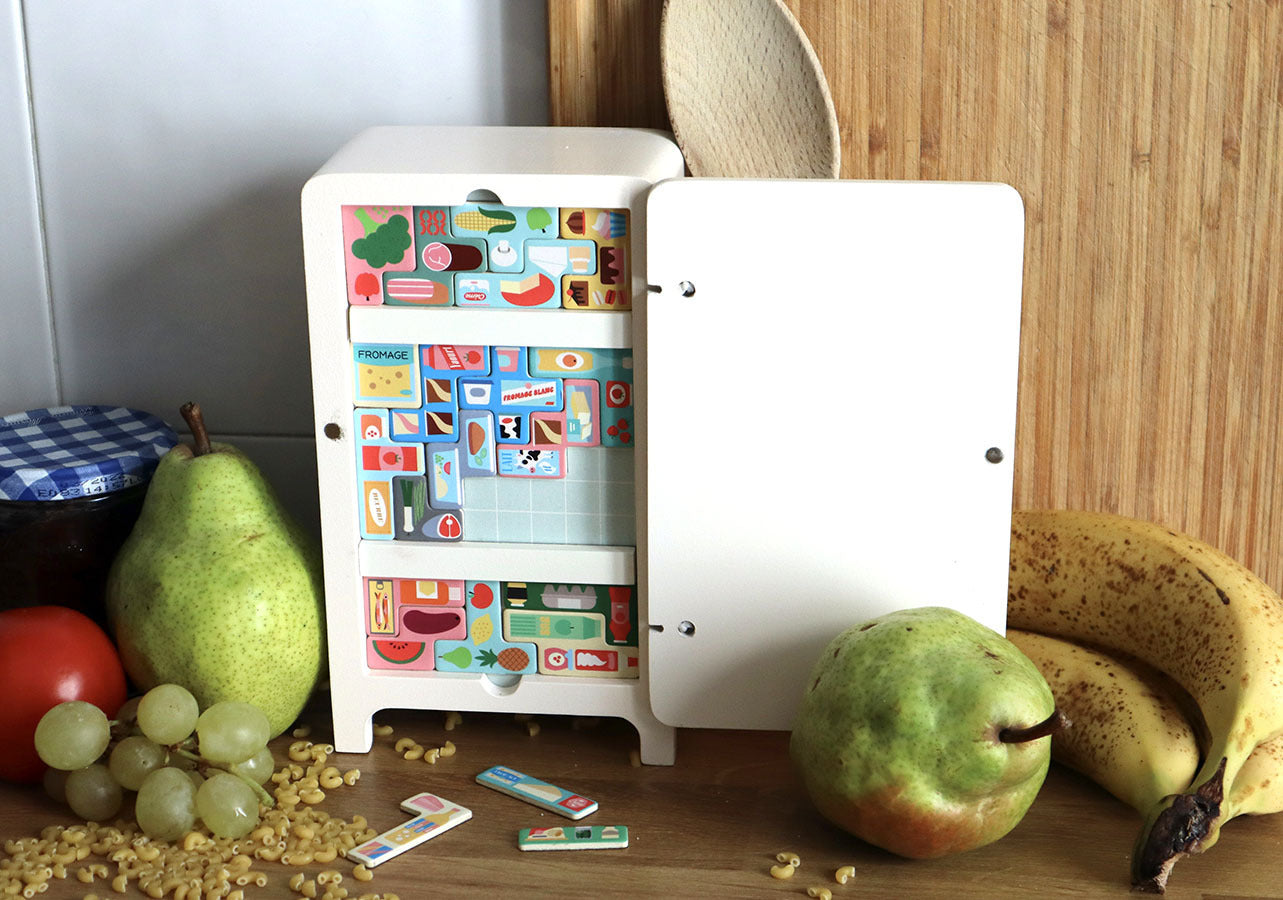 Juego de lógica Nevera