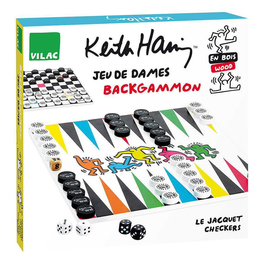 Checkers/Backgammon Keith Haring