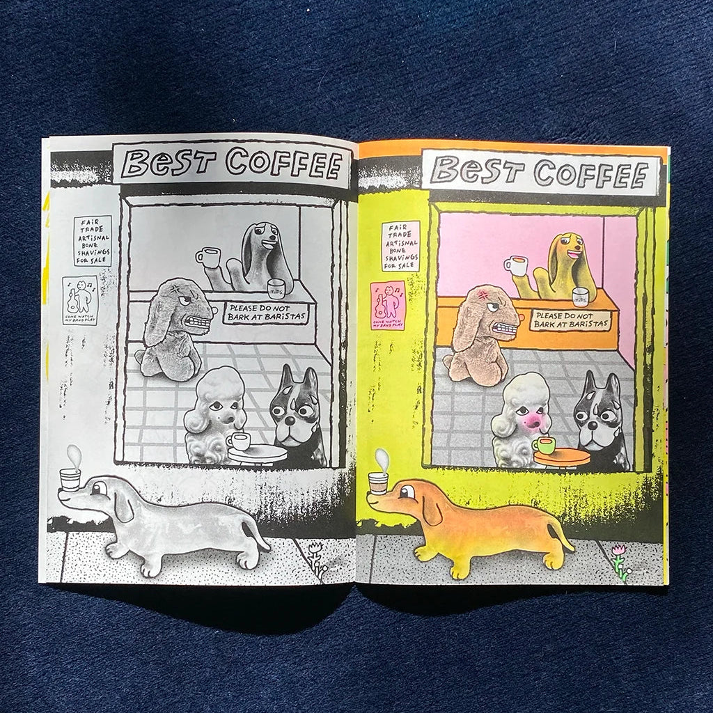 Libro para colorear Ruff Life - Jumbo Press