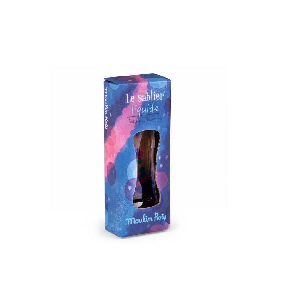 Reloj de arena líquido