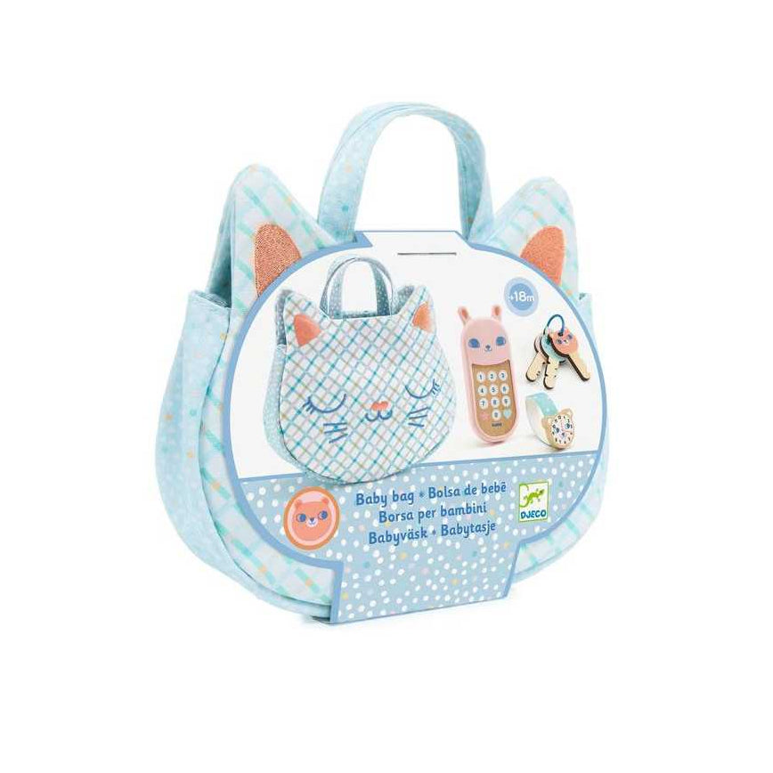 Juego de imitación bolso gatitos