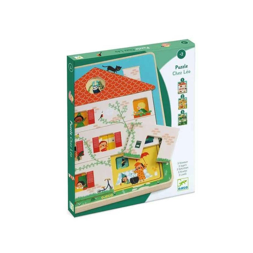 Puzzle 3 niveles Chez Leo