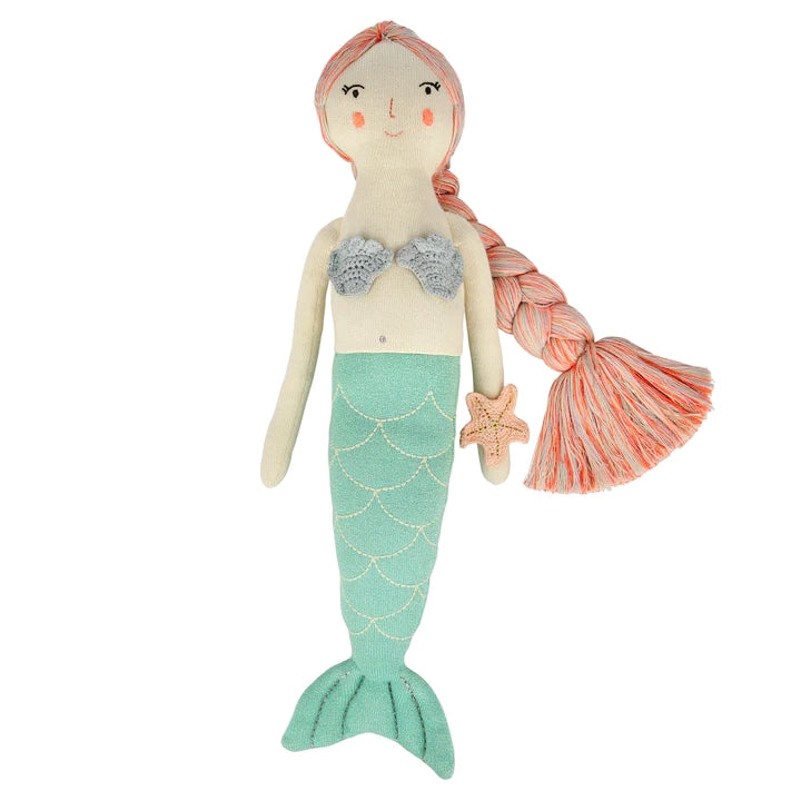 Naomi knitted mermaid