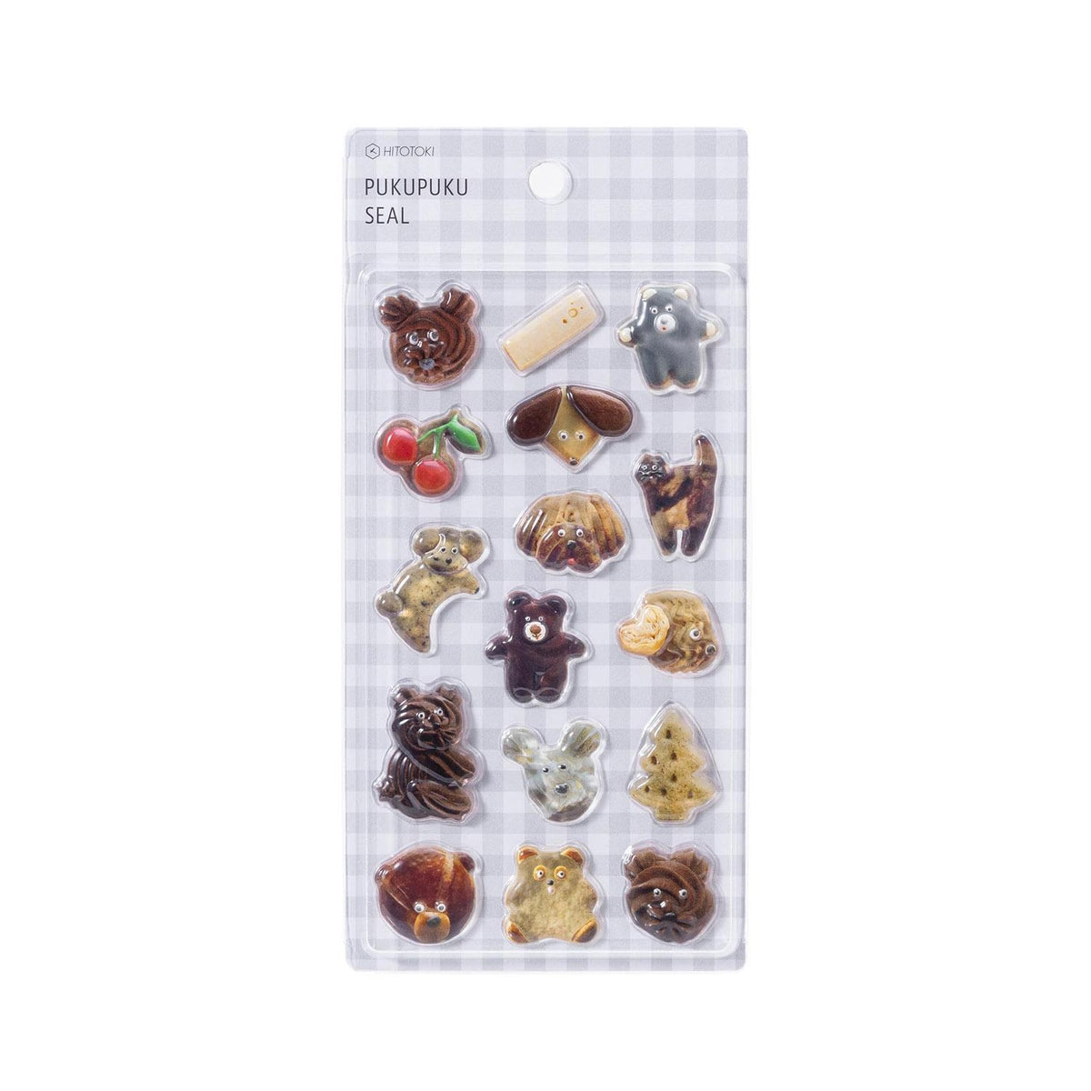 Pegatinas Pukupuku relieve