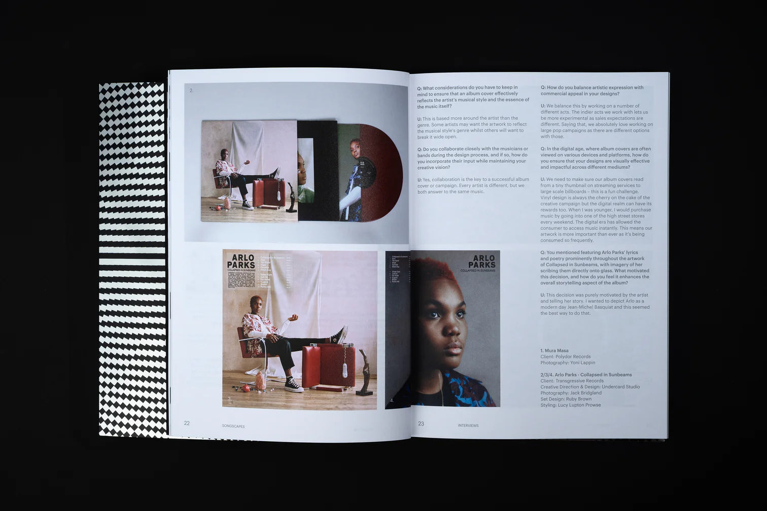 Songscapes: Stunning graphics and visuals in music