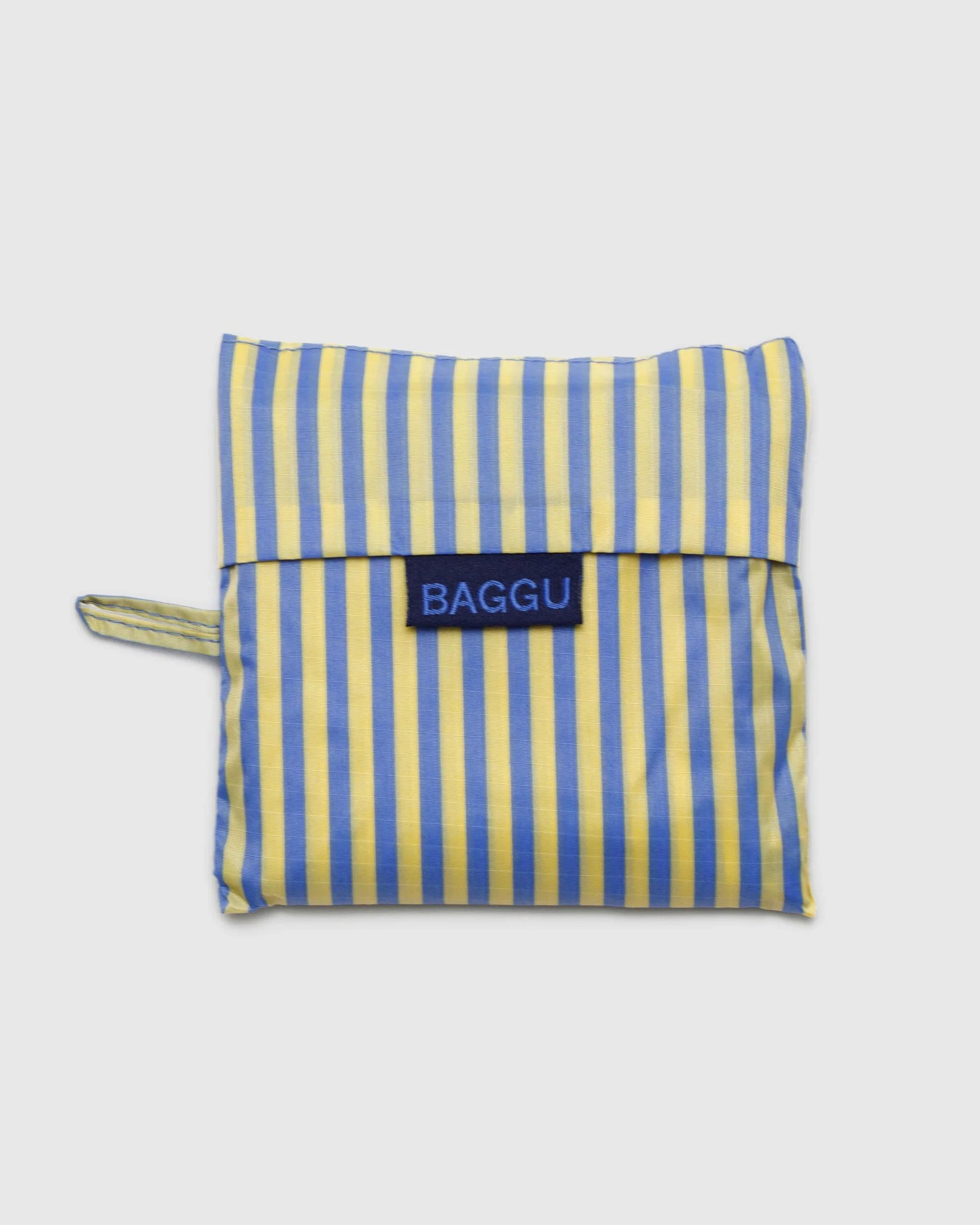 Bolsa Standard BAGGU - Blue Thin Stripe