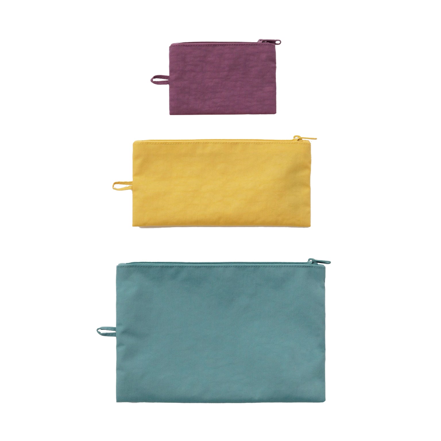 Set Estuches Flat Pouch BAGGU