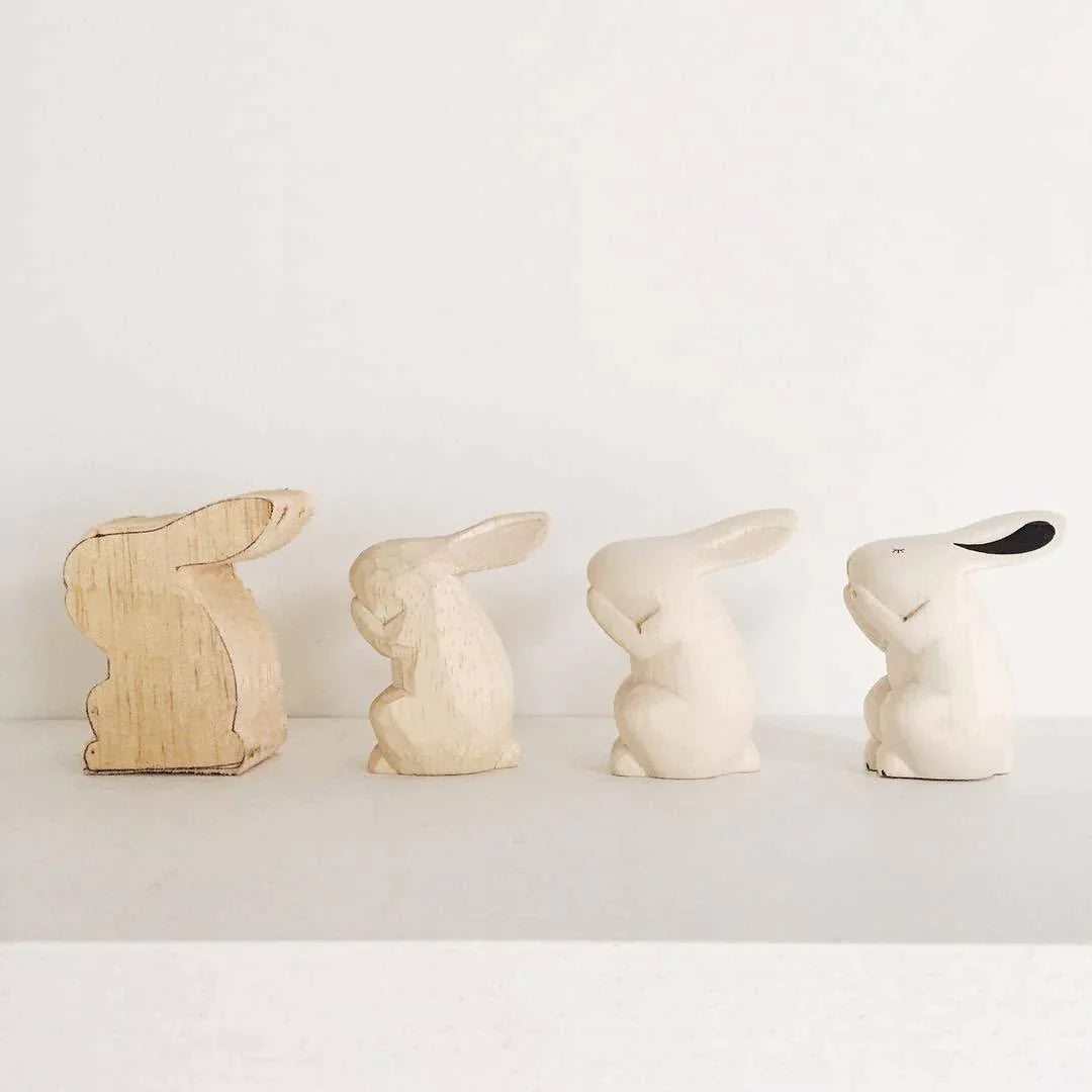 T-Lab Wooden Animals - Shiba Inu