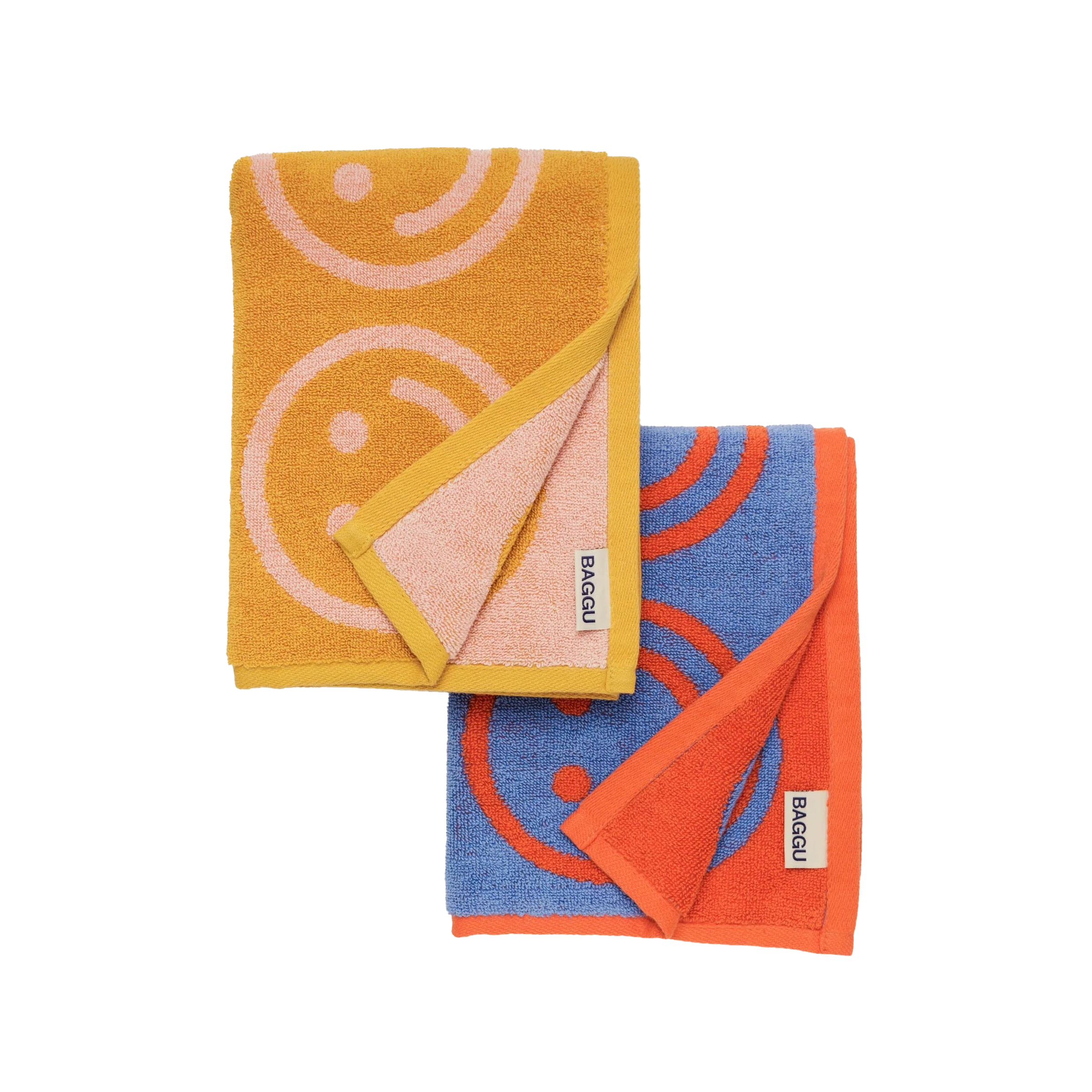 Set 2 towels BAGGU - Marigold Happy Mix